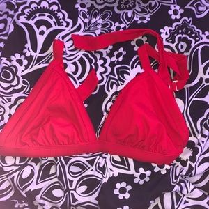 Red Swimsuit Top